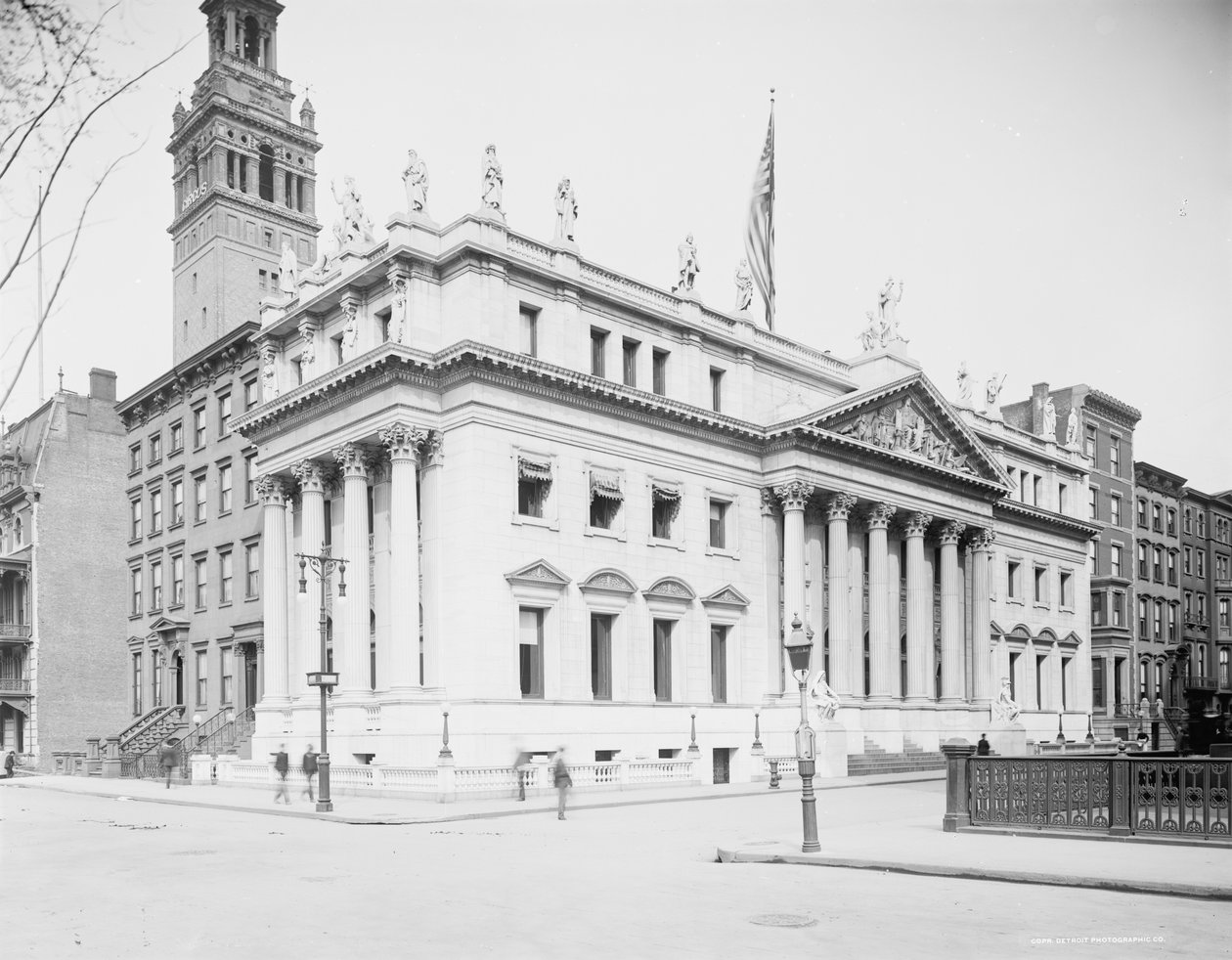 Appellate Court Building, New York, ca 1903 (s/v foto) av Detroit Publishing Co.