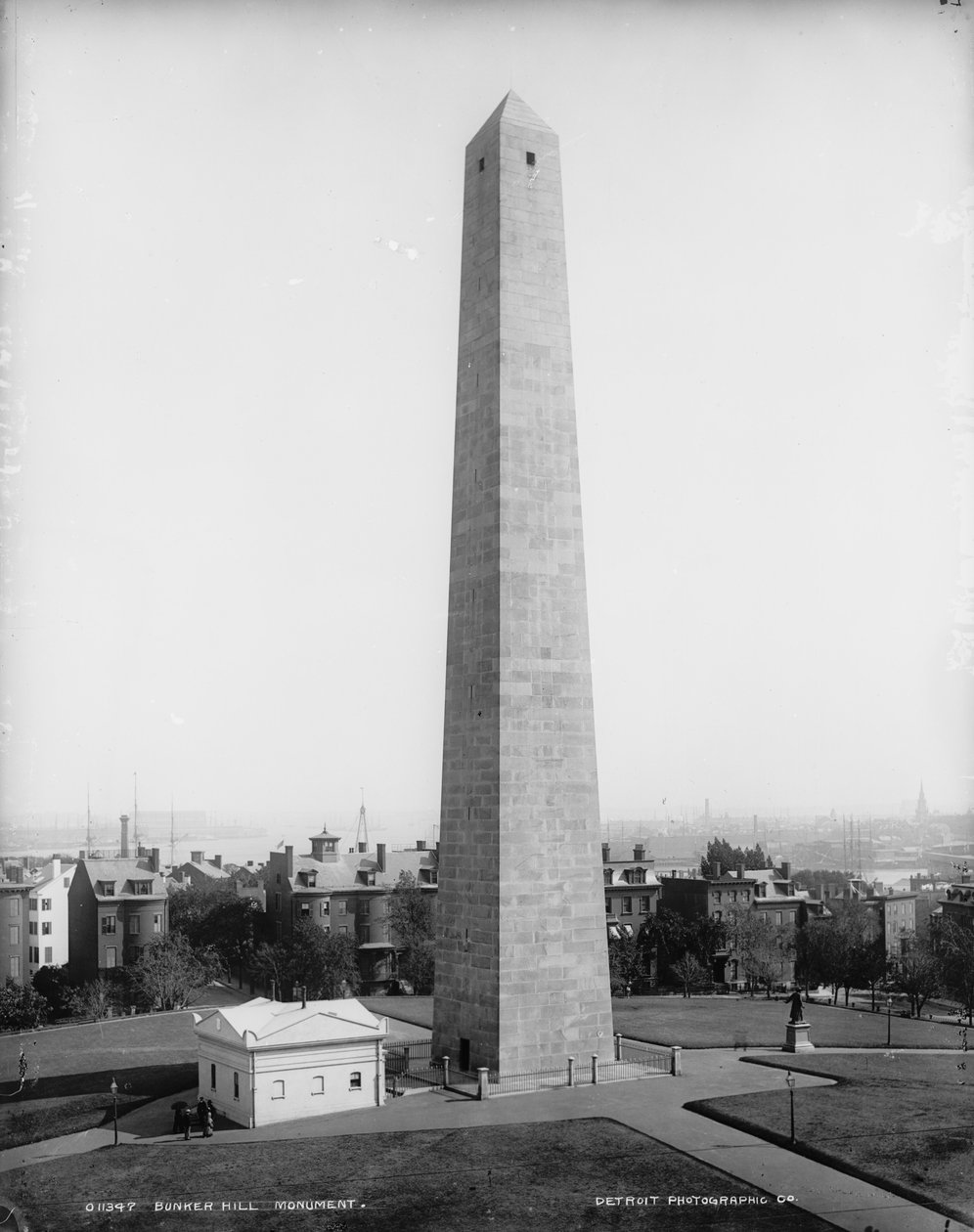 Bunker Hill Monument, Charlestown, Massachusetts, ca 1890-99 av Detroit Publishing Co.