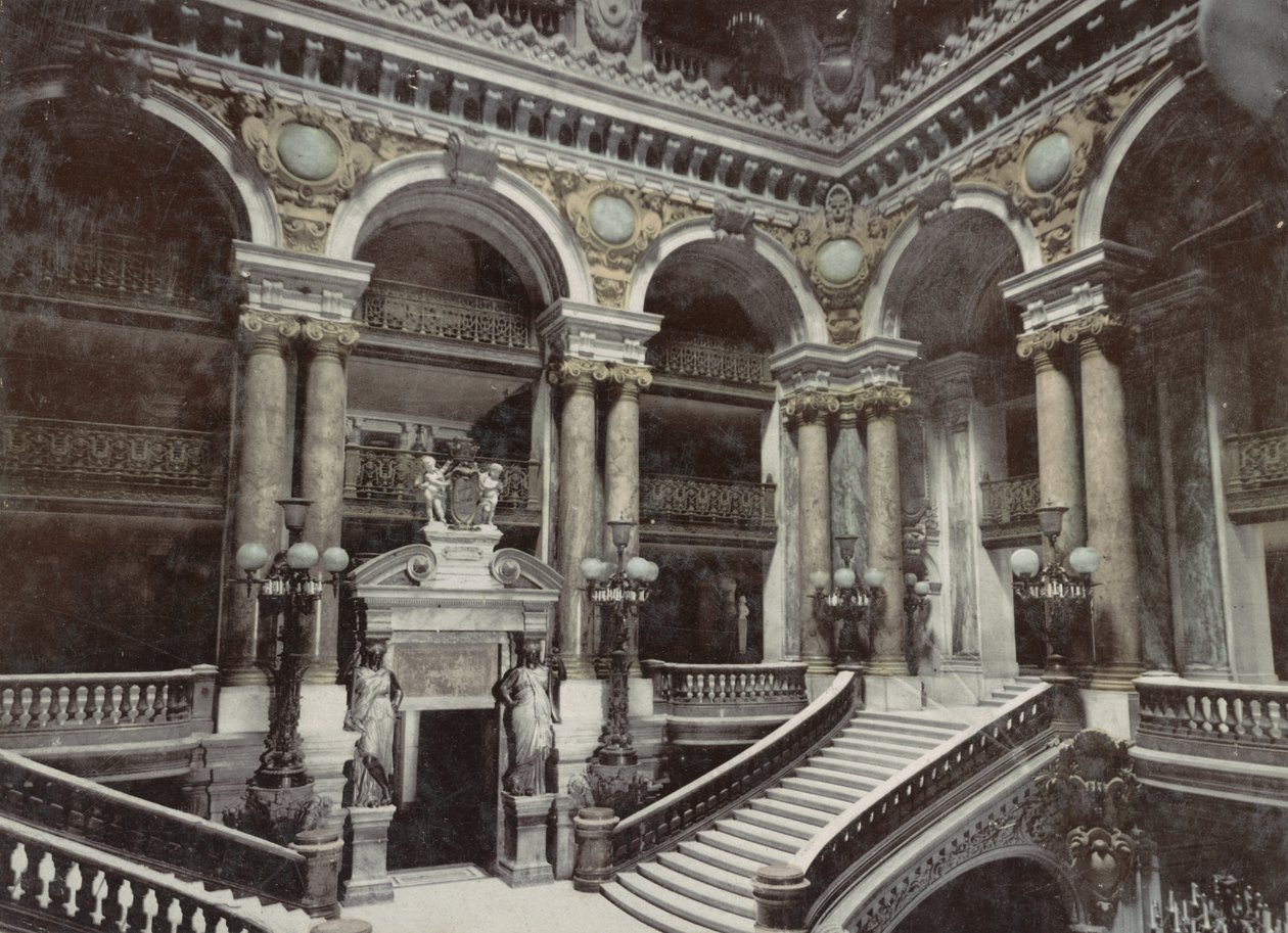 Grand Opera Paris, ca 1900 av Detroit Publishing Co.