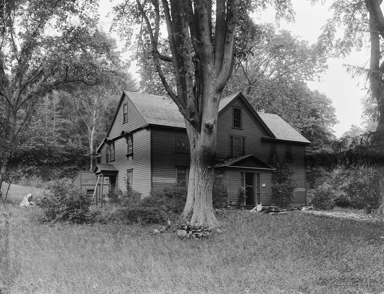Hem för Louisa M. Alcott [Orchard House], Concord av Detroit Publishing Co.