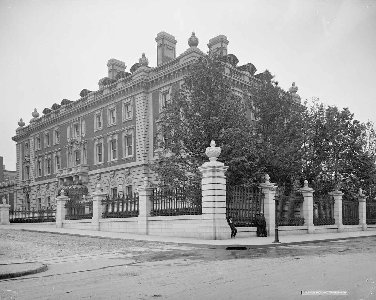 Bostad för Andrew Carnegie, New York, ca 1903 av Detroit Publishing Co.
