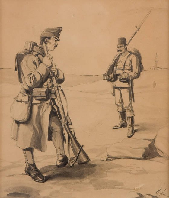 Soldiers av Dezso Ber