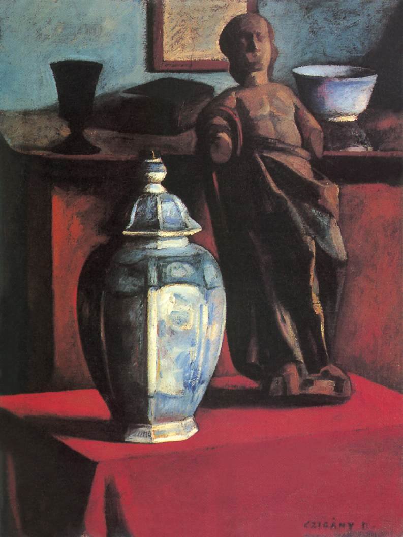 Still-life in the Studio av Dezso Czigany