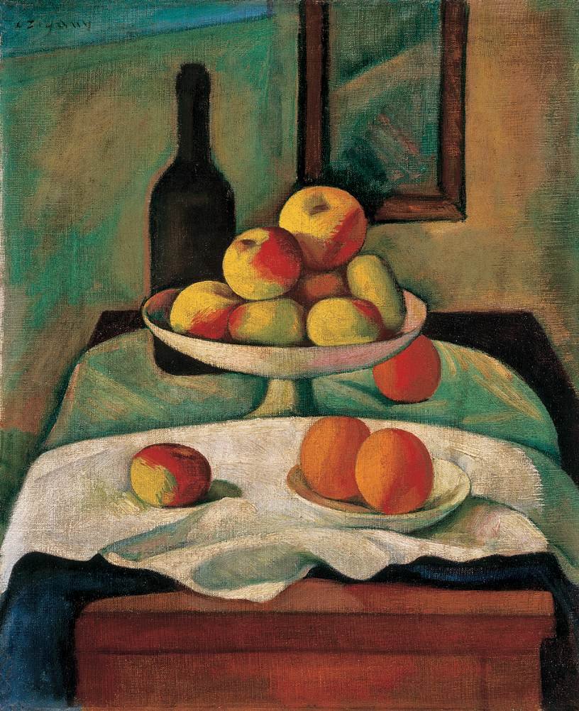 Still-life with Apples and Oranges av Dezso Czigany