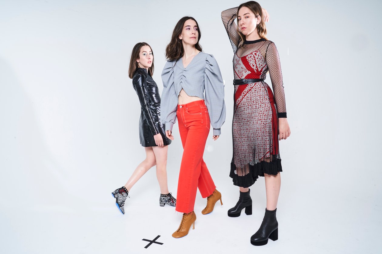 HAIM, 2018 (foto) av Diana Gomez
