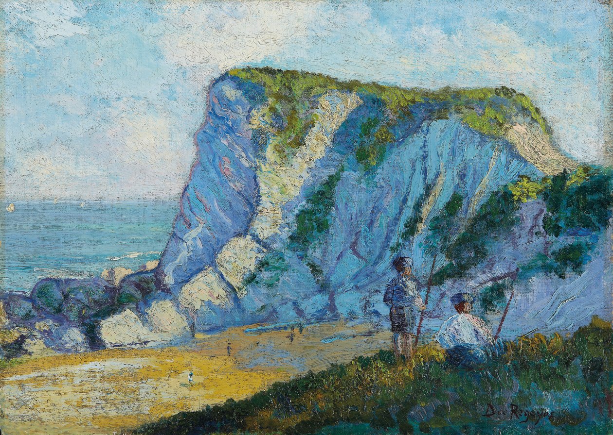 Udden av Higuer, 1883-84 av Diario or Dario de Regoyos y Valdes