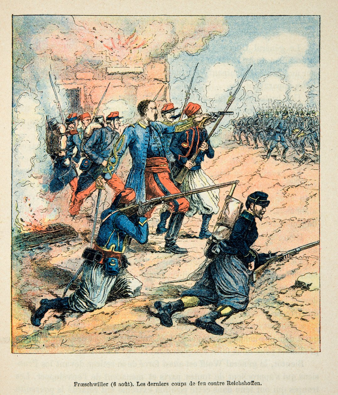 Fransmän och tyskar, anekdotisk historia om kriget 1870-1871 av Dick de Lonlay