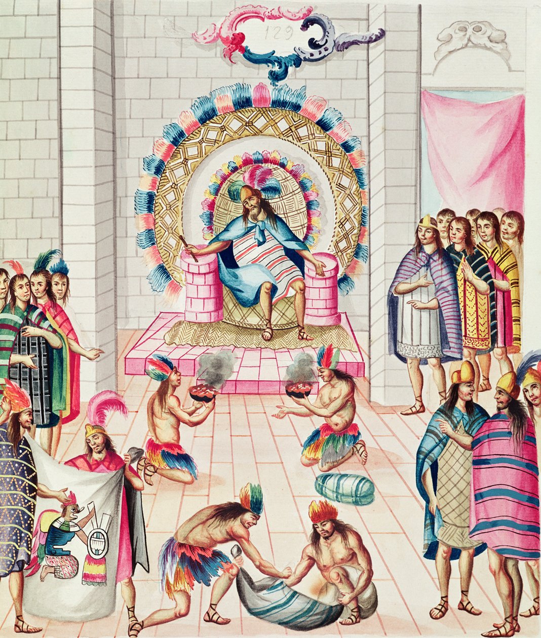 Tome 3 fol.129, Offers to the King, från 