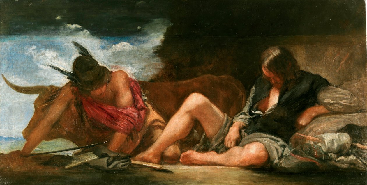 Fábula de Mercurio y Argos av Diego Velázquez