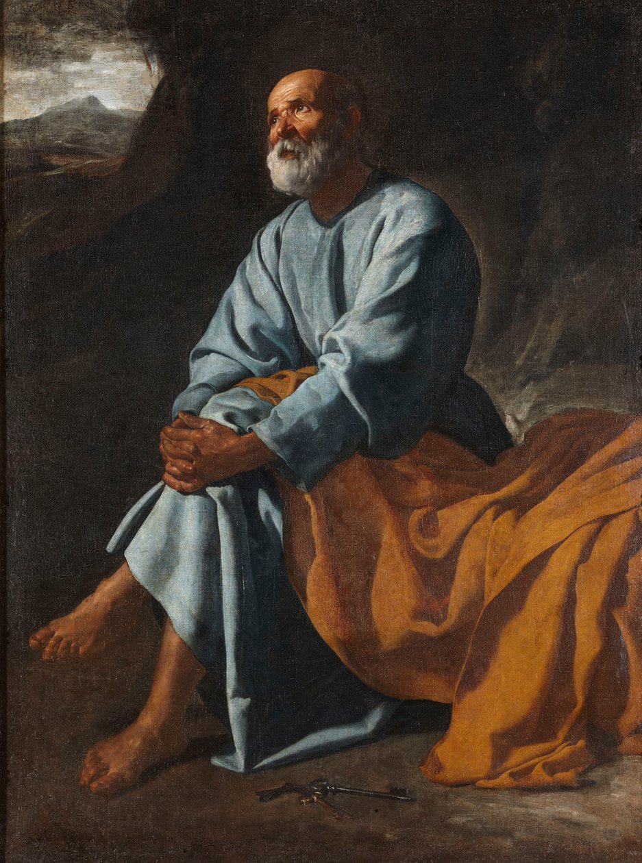 Sankt Peters tårar av Diego Velázquez