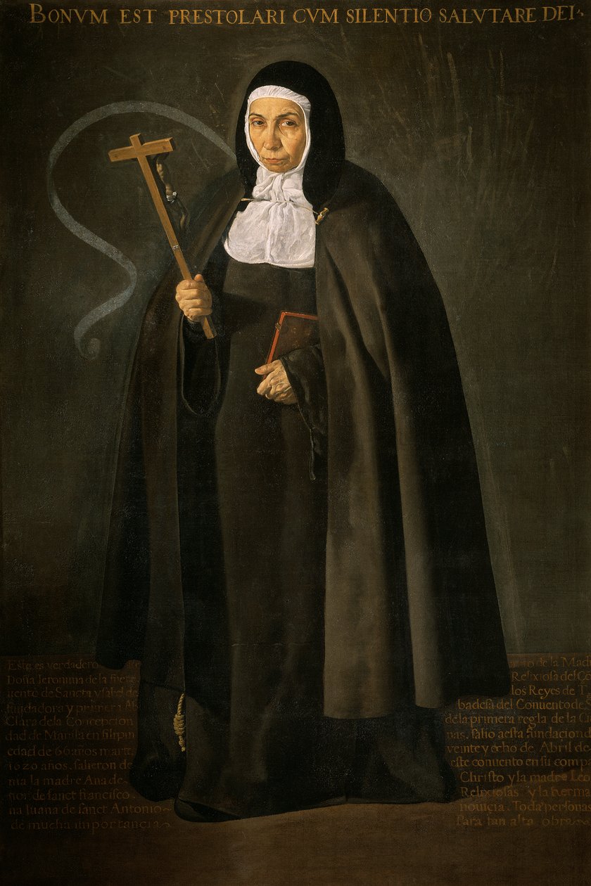 Madre Jerónima de la Fuente av Diego Velázquez