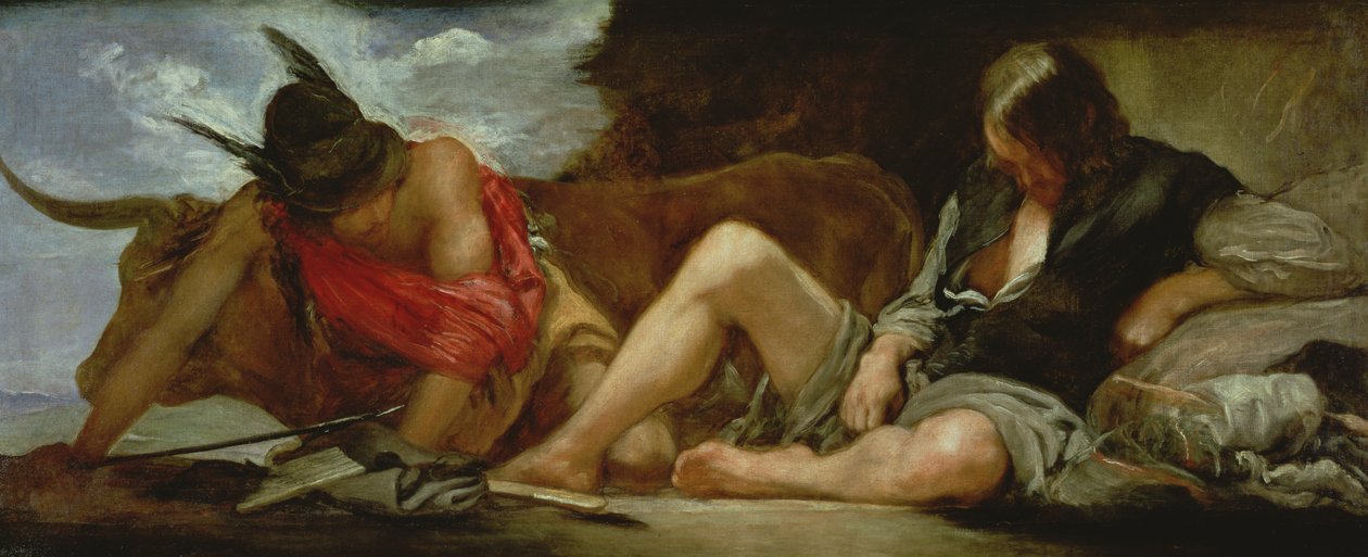 Merkurius och Argus, ca 1659 av Diego Velázquez