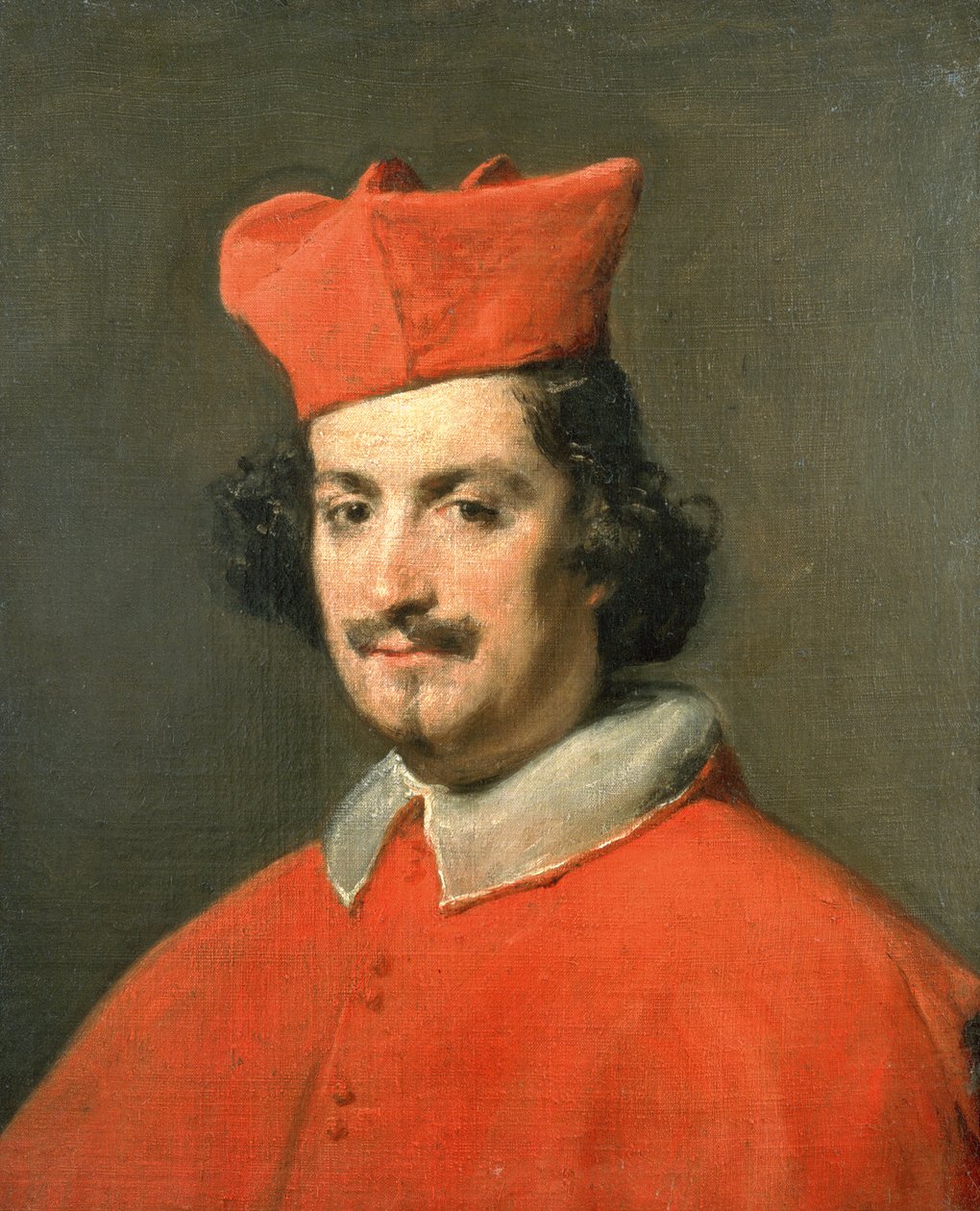 Porträtt av kardinal Camillo Astali Pamphili, 1650 av Diego Velázquez
