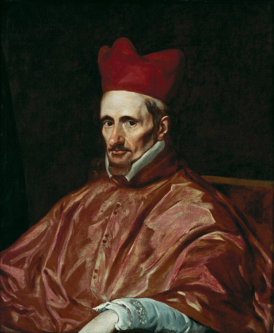 Portrait of Cardinal Gaspar de Borja y Velasco  av Diego Velázquez