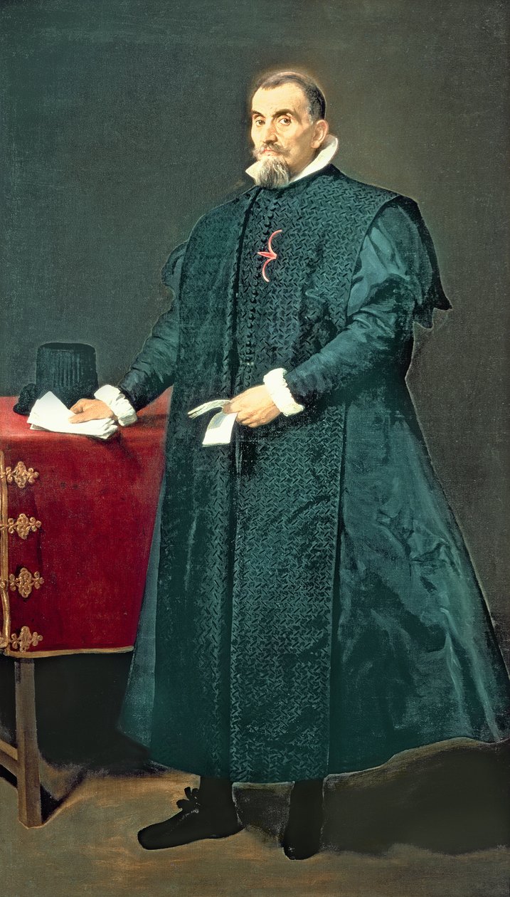 Porträtt av Don Diego de Corral y Arellano (1570-1632) av Diego Velázquez