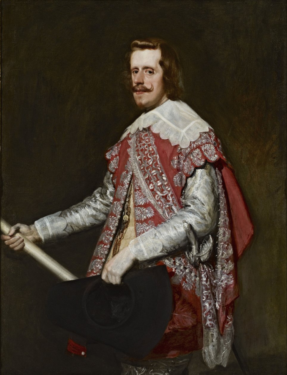 Portrait of Philip IV in Fraga av Diego Velázquez