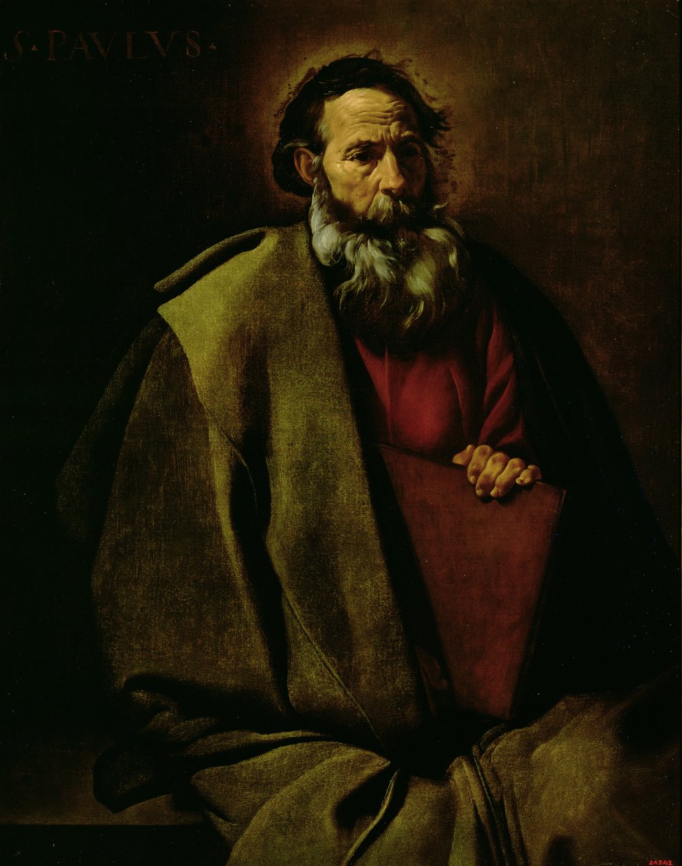 St Paul, ca 1619 av Diego Velázquez