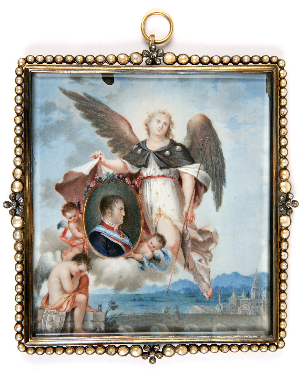 Allegori av Fernando VII av Diego José Monroy y Aguilera