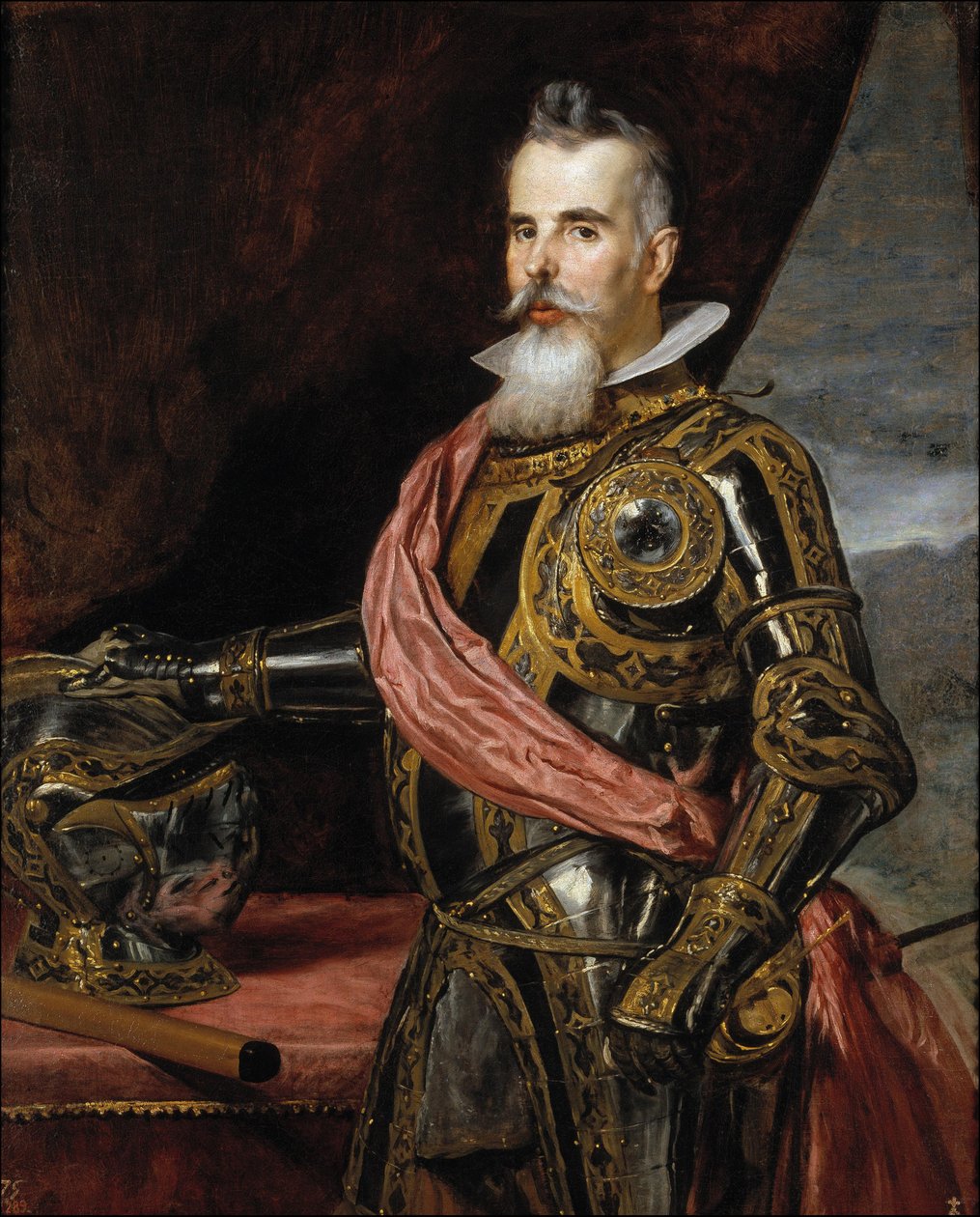 Juan Francisco de Pimentel, greve av Benavente, ca 1648 (olja på duk) av Diego Rodriguez de Silva y (attr. to) Velazquez