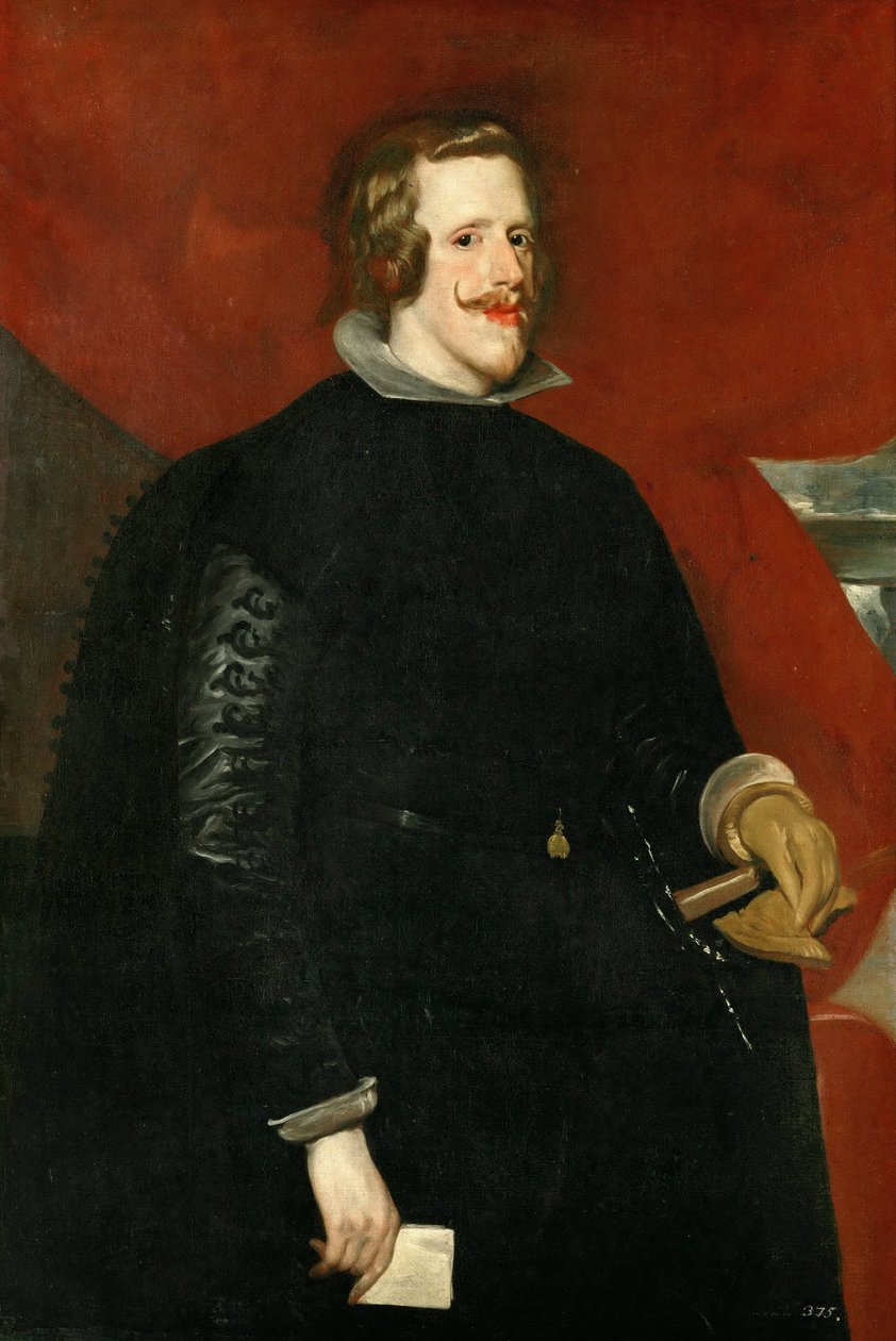 Barock: Porträtt av Filip IV av Spanien par Velazquez, Diego (1599-1660) av Diego Velázquez