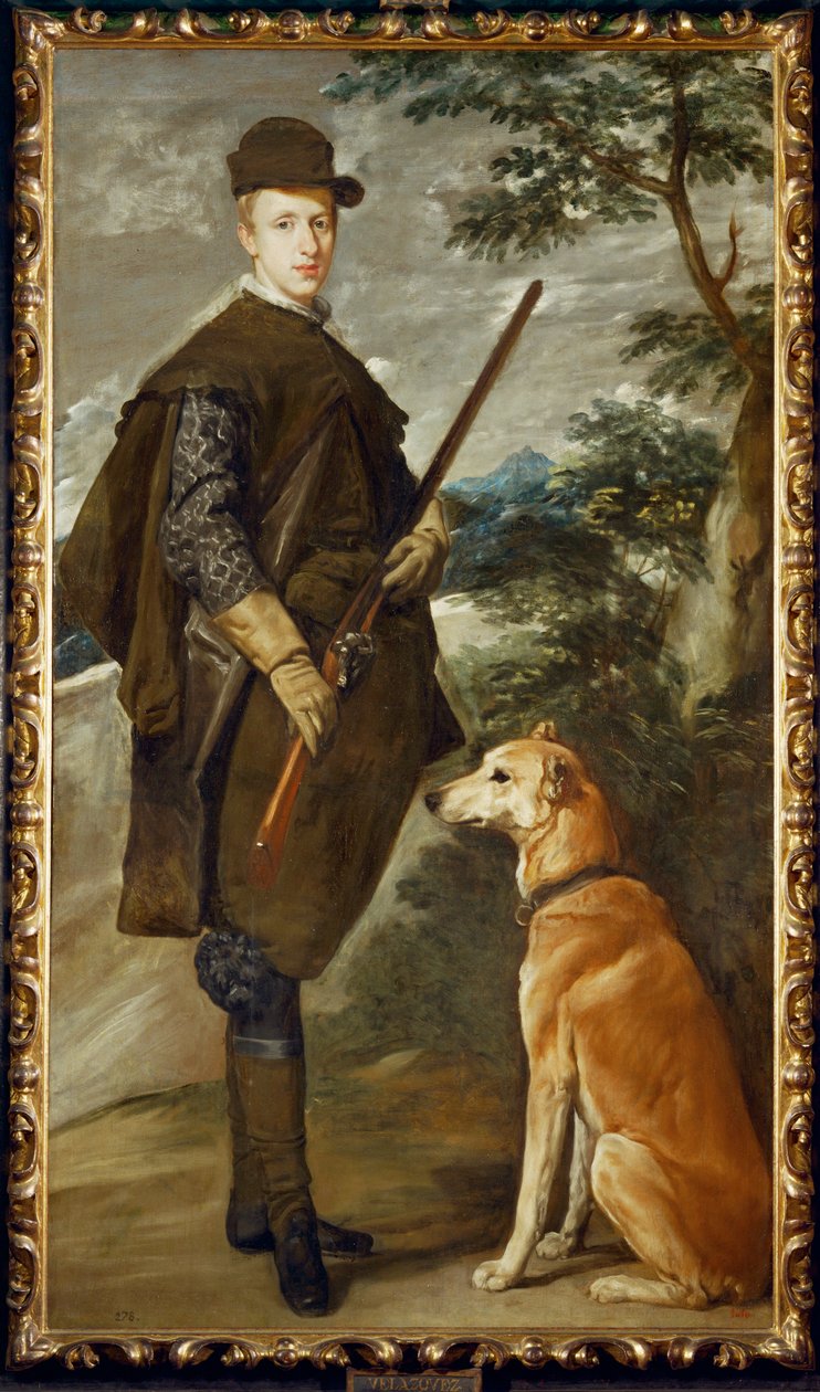 Kardinal-Infante Ferdinand av Österrike (målning på duk) av Diego Rodriguez de Silva y Velazquez