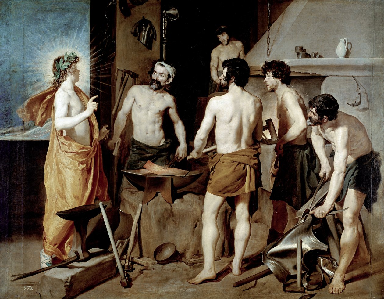 Roa av Vulcano av Diego Rodriguez de Silva y Velazquez