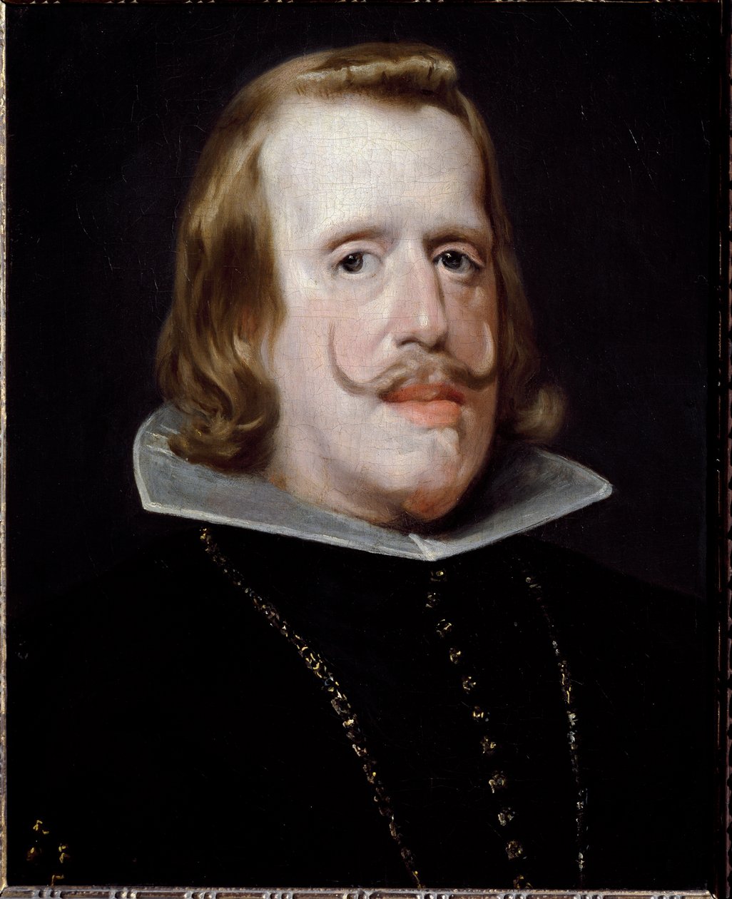 Porträtt av Filip IV, kung av Spanien, ca. 1652-1653 (olja på duk) av Diego Velázquez