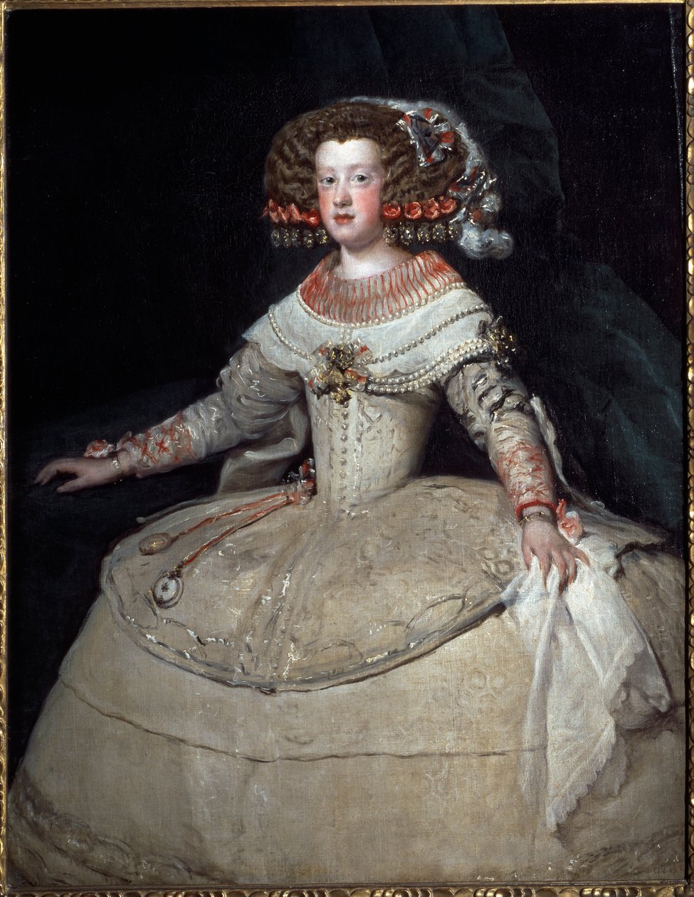 Porträtt av infanta Maria Theresa av Spanien av Diego Velázquez