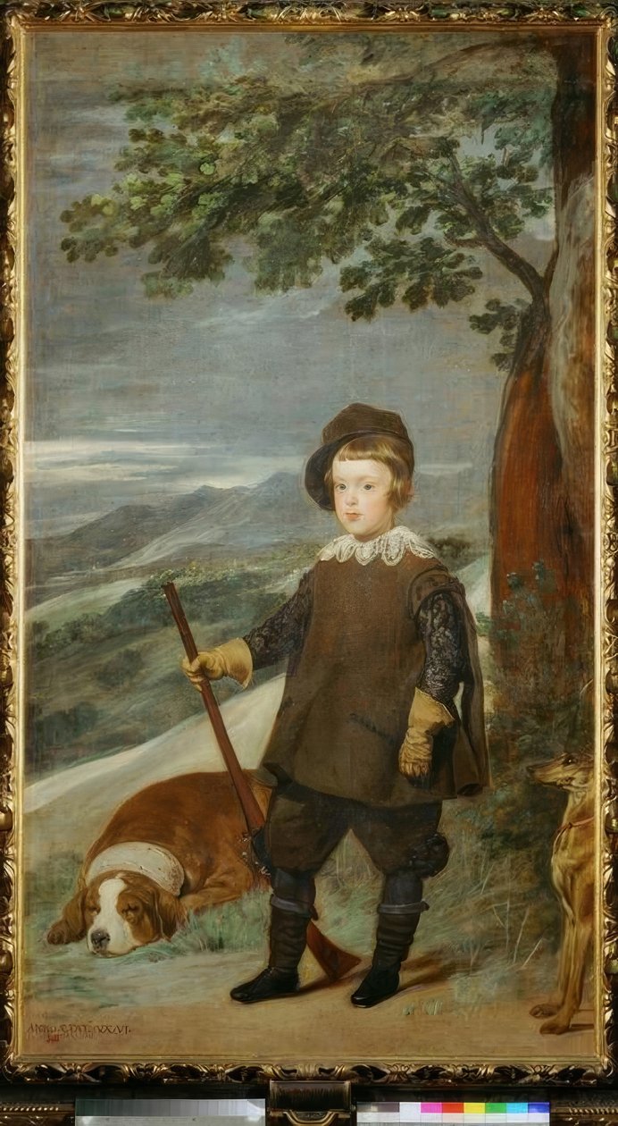 Prins Baltasar Carlos som jägare av Diego Velázquez