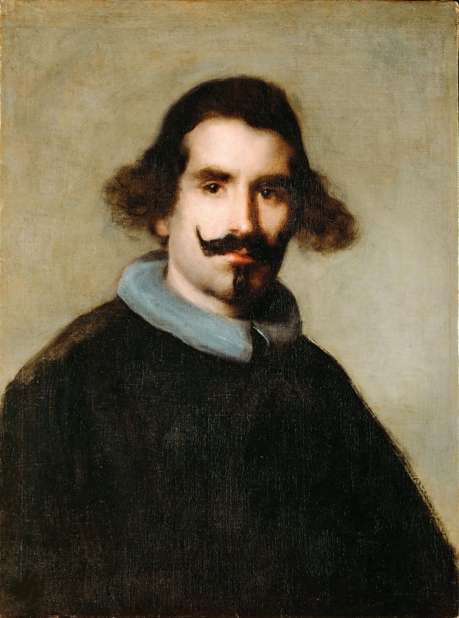 Självporträtt av Velazquez, Diego (1599-1660). Olja på duk, ca. 1650, Mått: 63x50. Musei Capitolini, Rom av Diego Velázquez