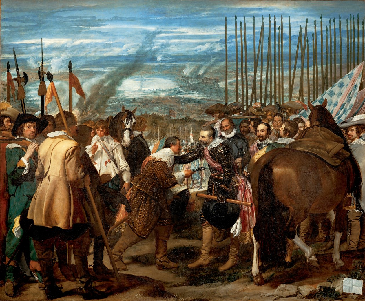 Överlämnandet av Breda den 5 juni av Diego Velázquez