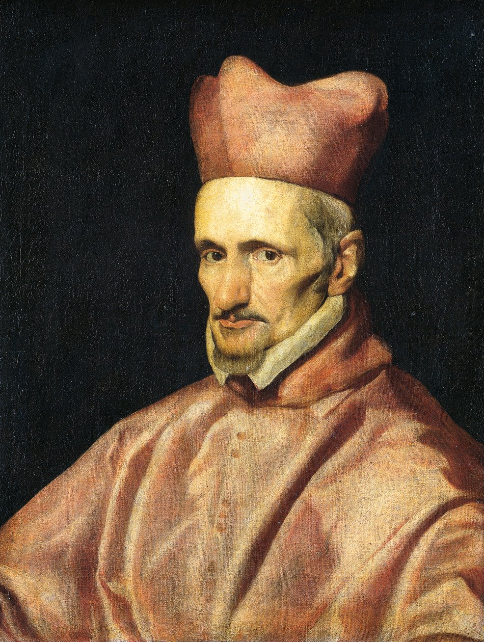 Porträtt av kardinal Gaspar de Borja y Velasco av Diego Velázquez