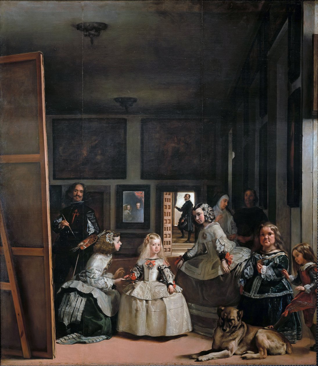 Hovdamerna av Diego Velázquez