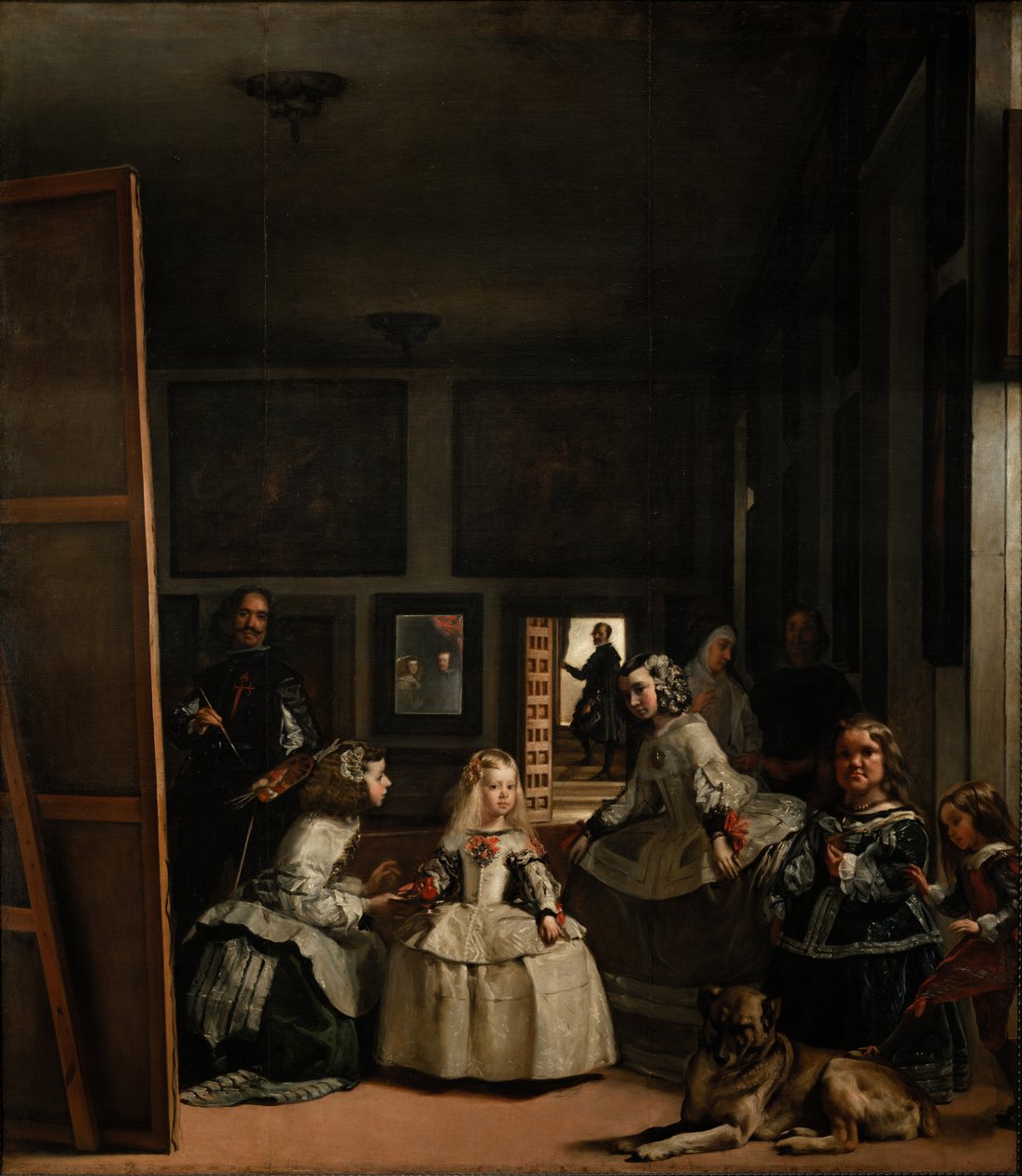 Hovdamerna av Diego Velázquez