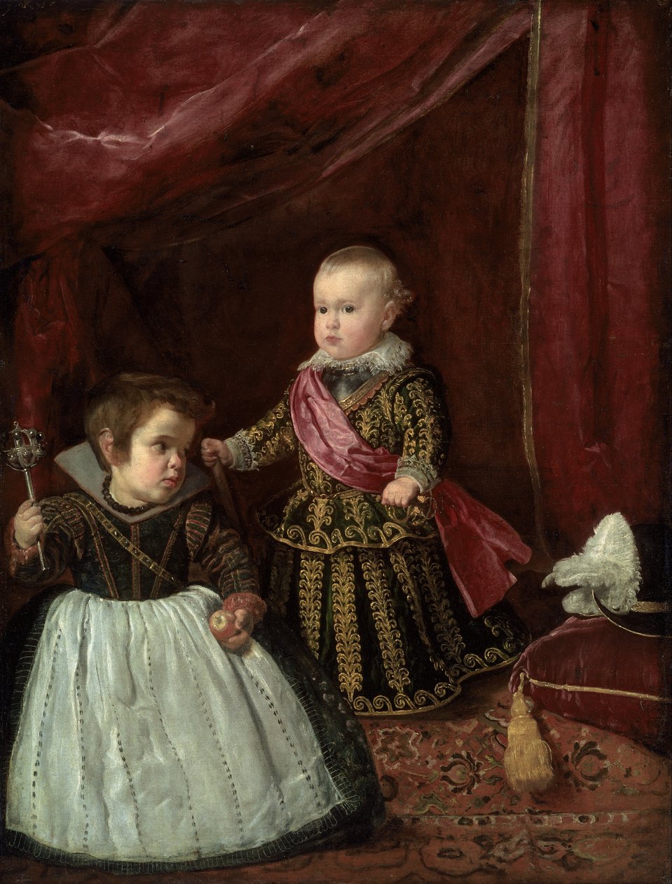 Don Baltasar Carlos med en dvärg av Diego Velázquez