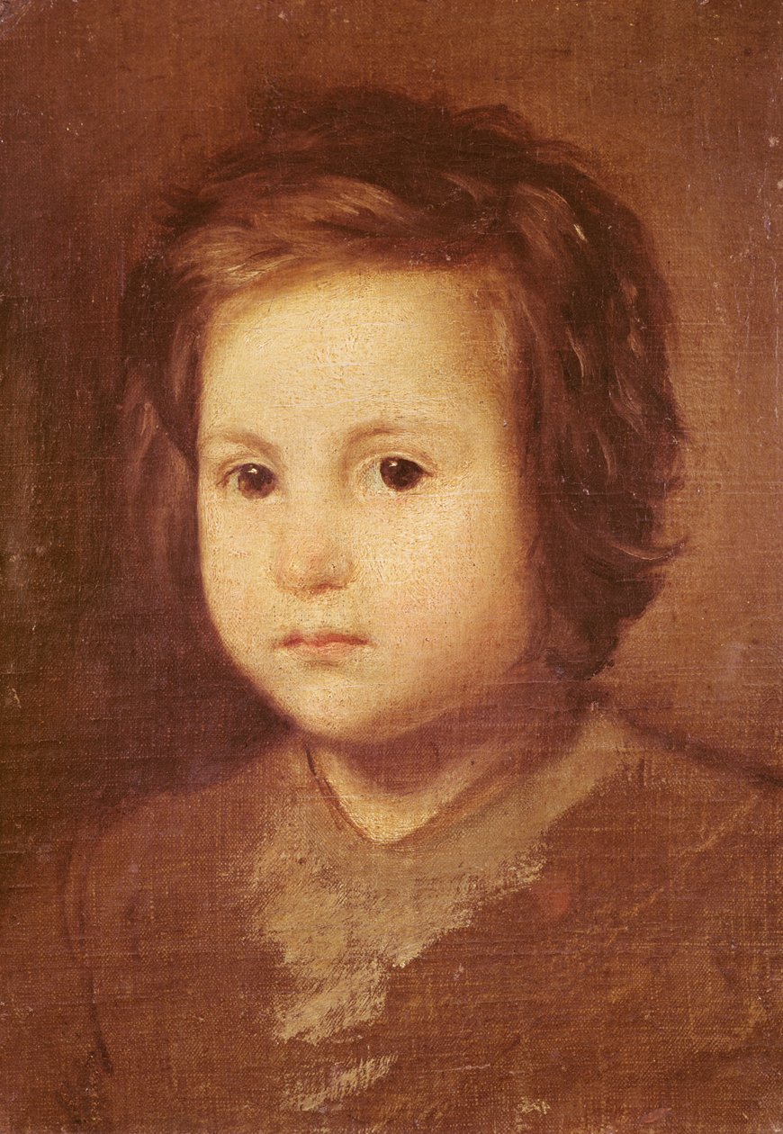 Chef för ett barn, 1650 av Diego Velázquez