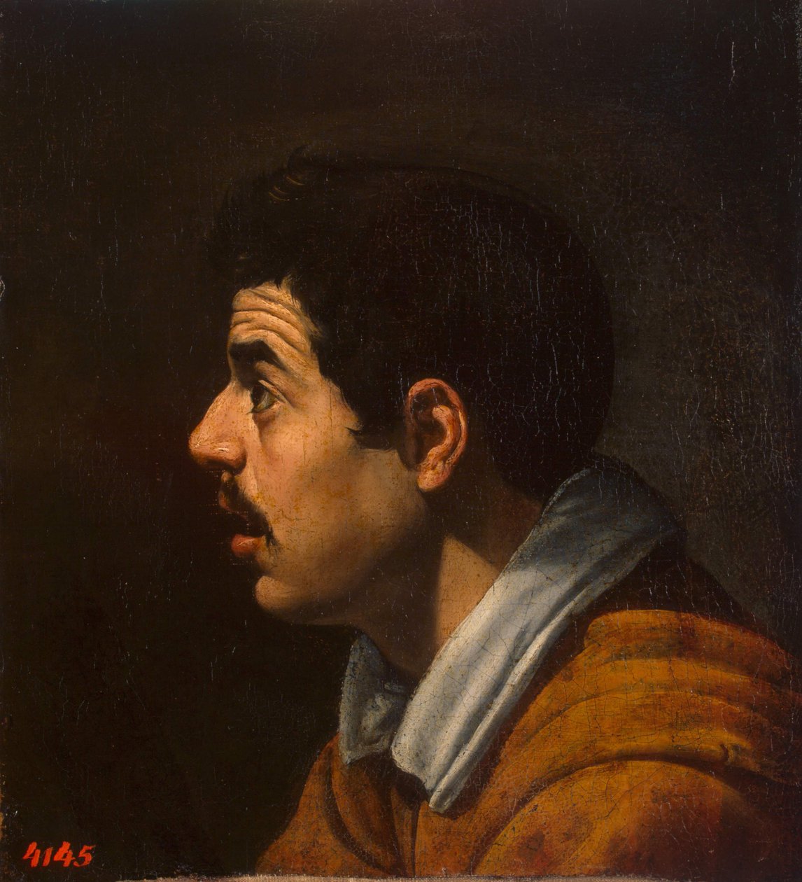 Chef för en man i profil, c. 1616-1617 av Diego Velázquez