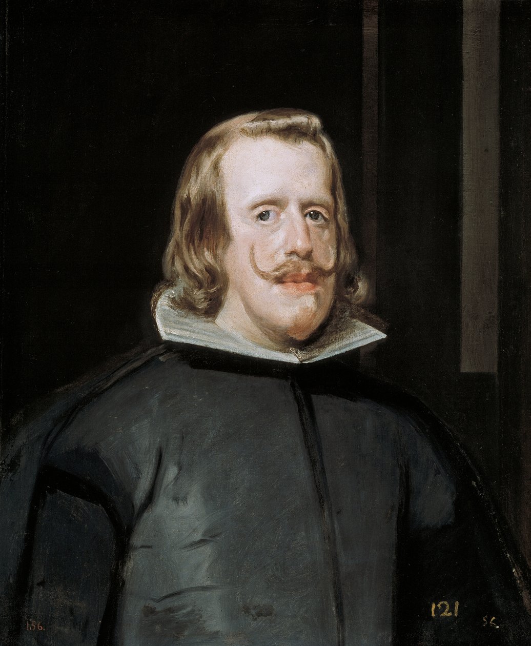 Porträtt av Filip IV av Spanien, ca. 1653 av Diego Velázquez