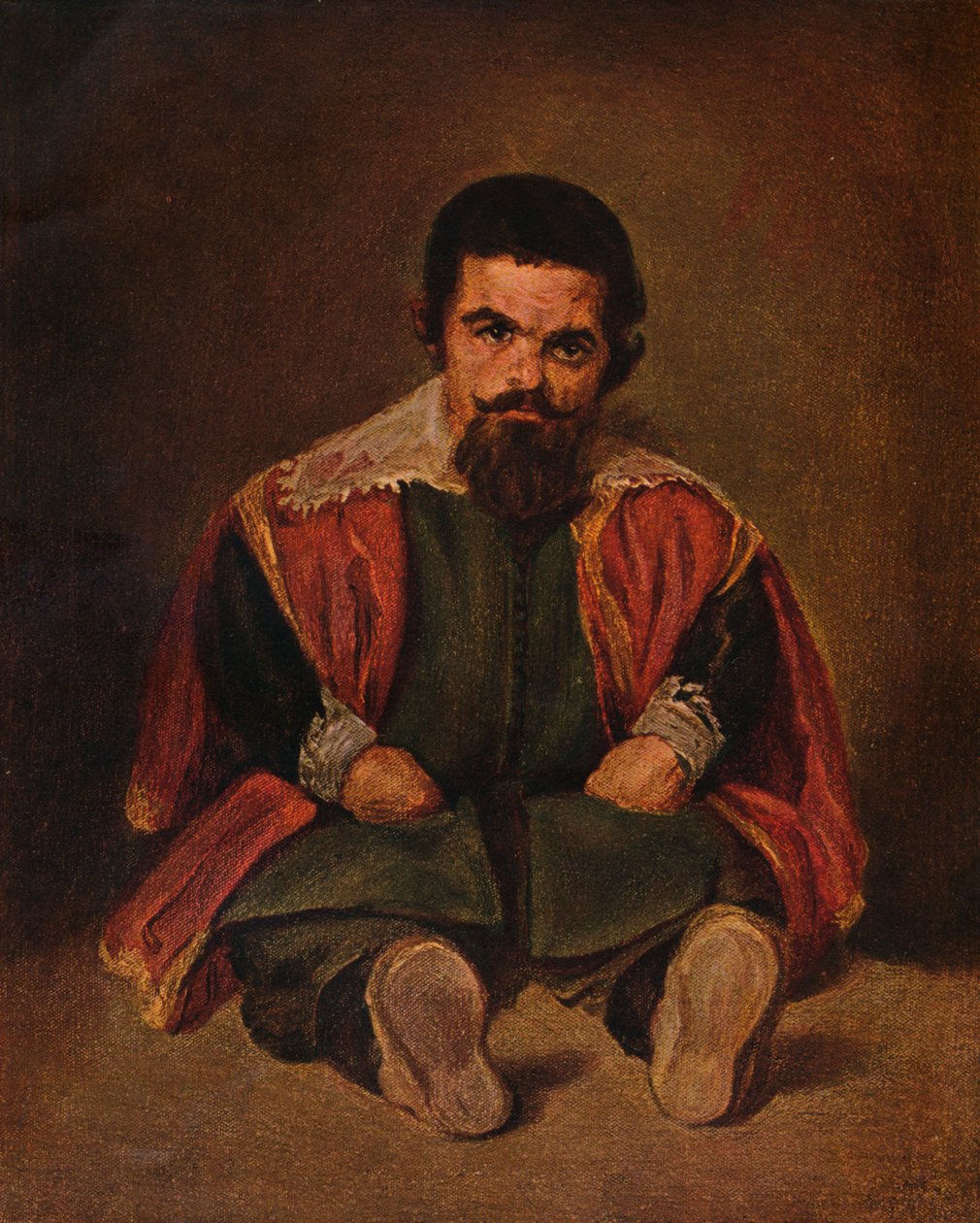 Porträtt av Sebastian de Morra, c1645, 1902 av Diego Velázquez