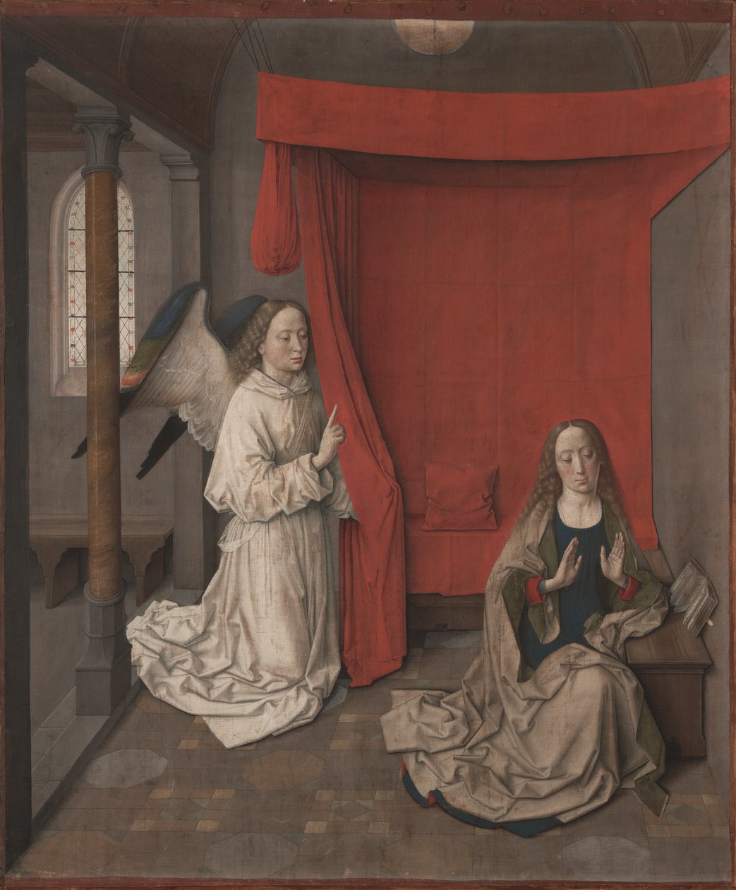 Bebådelsen av Dieric Bouts