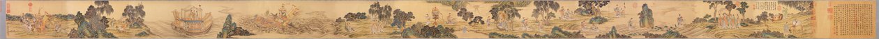 Nymph of the Luo River (洛神圖). av Ding Guanpeng