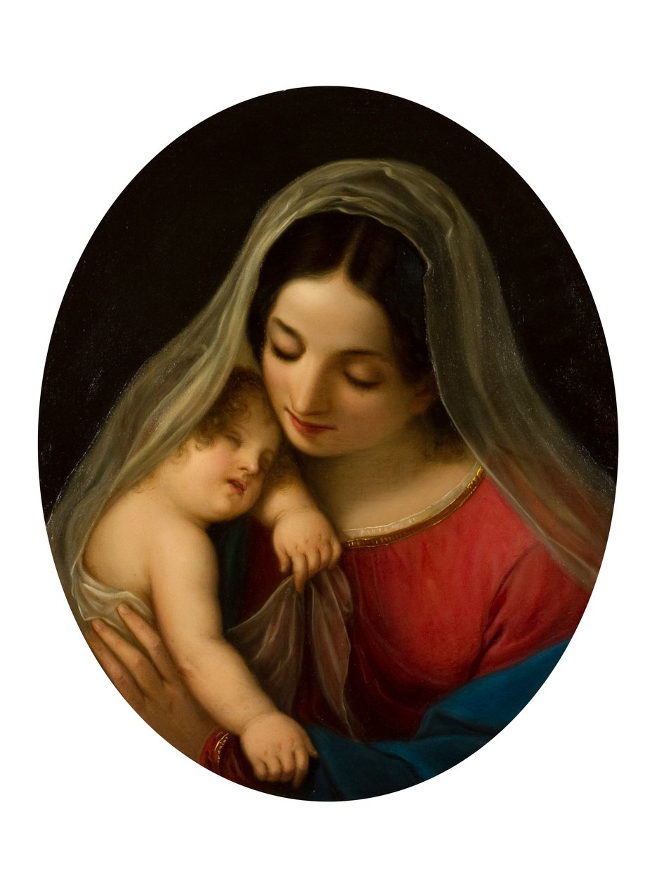 Madonna och barn av Diodato Massimo