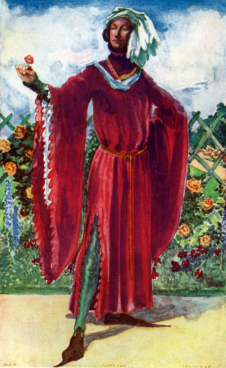 Människans dräkt under Rikard II:s regering (1377-1399) av Dion Clayton Calthrop