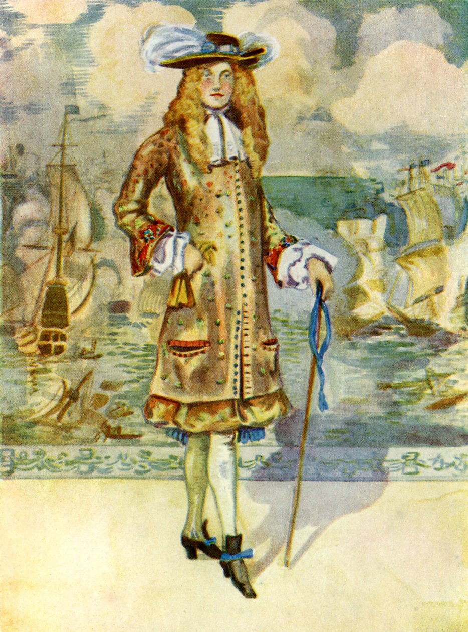 Människans dräkt under Karl II:s regeringstid (1660-1685) av Dion Clayton Calthrop