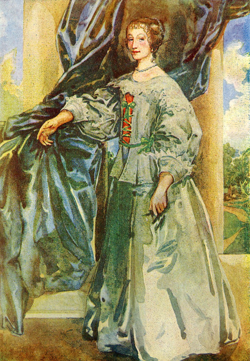 Kvinnodräkt under Karl I:s regering (1625-1649) av Dion Clayton Calthrop