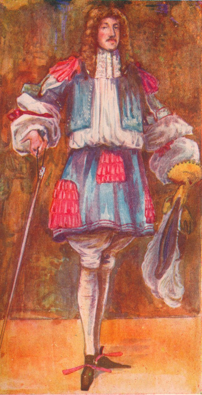 En man från Karl II:s tid, 1907 av Dion Clayton Calthrop