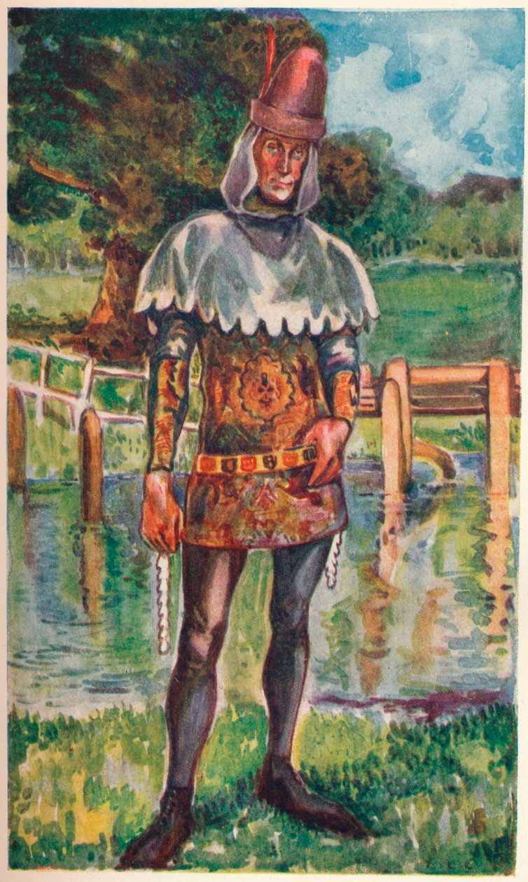 En man från Edward III:s tid, 1907 av Dion Clayton Calthrop