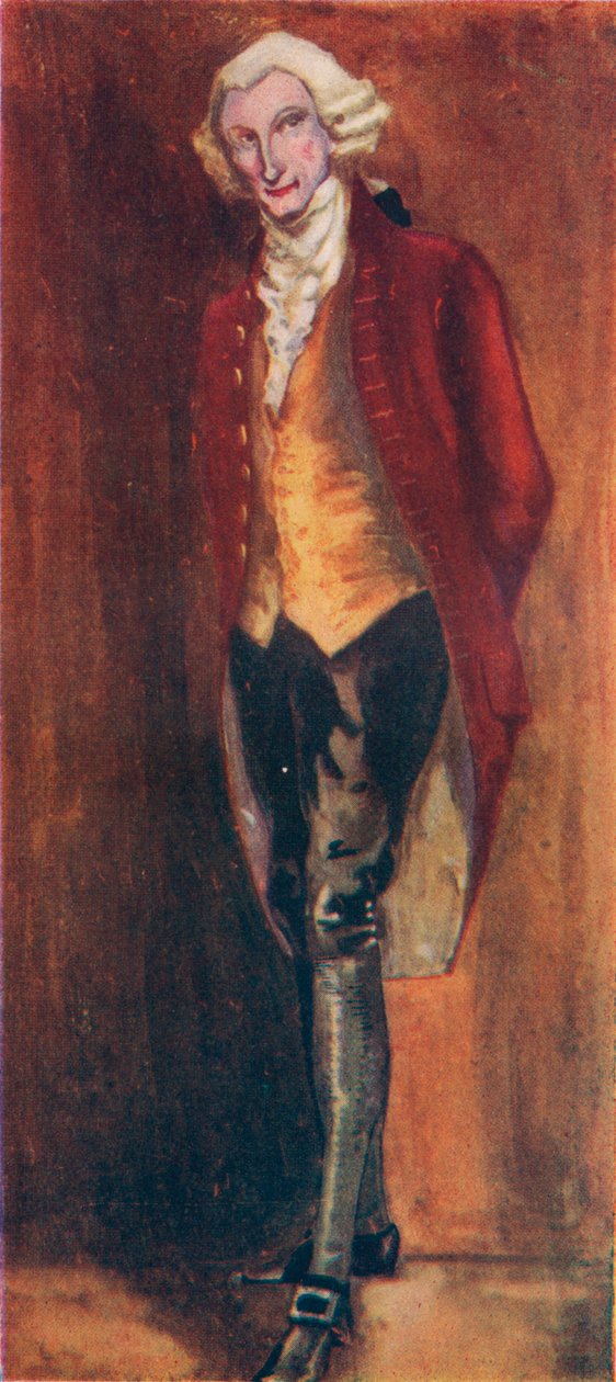 En man från George III:s tid, 1907 av Dion Clayton Calthrop
