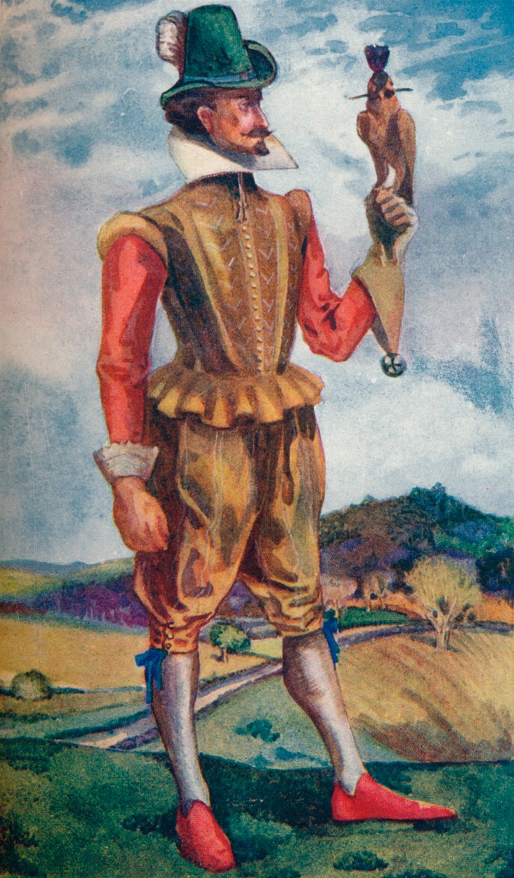 A Man of the Time of James I, 1907 av Dion Clayton Calthrop