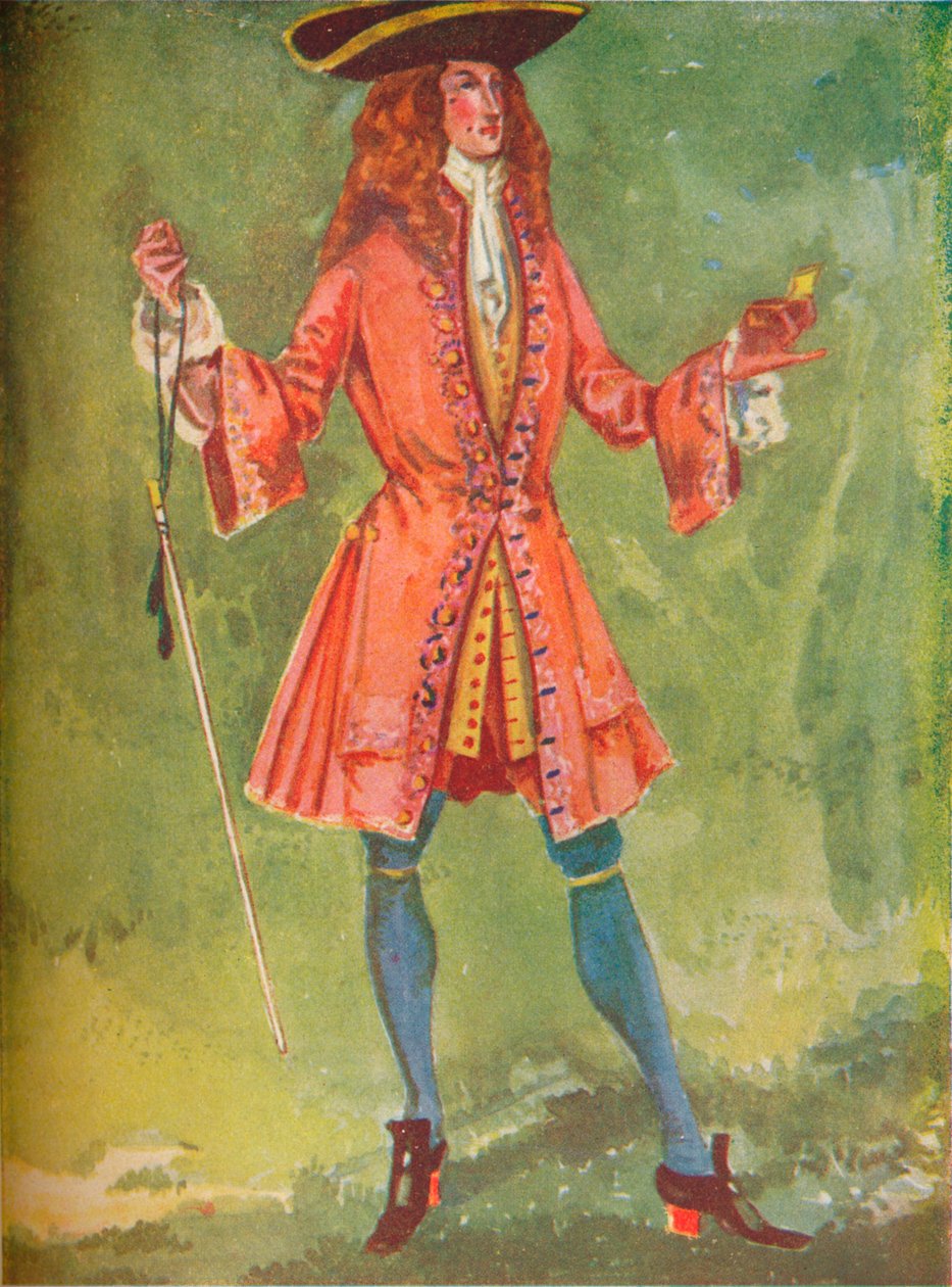 En man från drottning Annes tid, 1907 av Dion Clayton Calthrop
